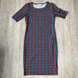 Lularoe Legging Material Julia Dress Size Small